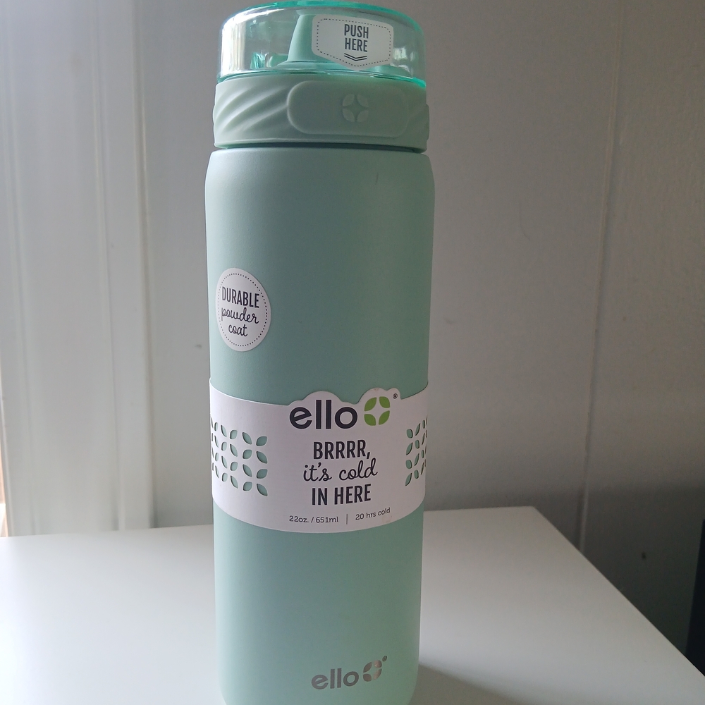 Ello Mint Green 22 Oz Water Bottle